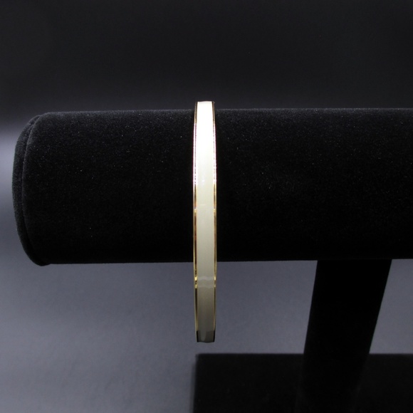 Vintage Gold Tone J Crew Simple Bracelet - Picture 2 of 5
